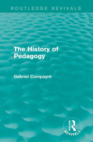 Produktbild: The History of Pedagogy