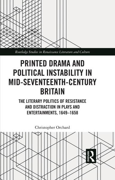 Produktbild: Printed Drama and Political Instability in Mid-Seventeenth-Century Britain