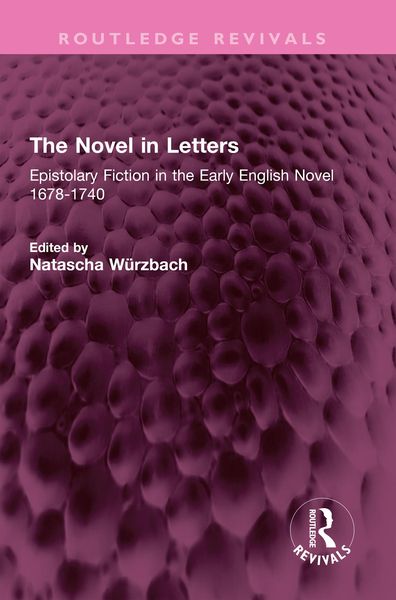 Produktbild: The Novel in Letters