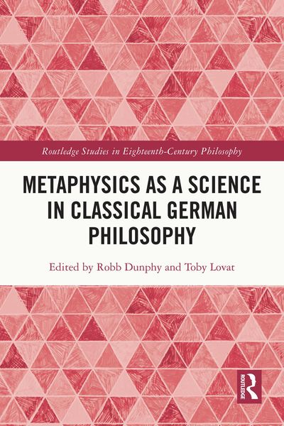 Produktbild: Metaphysics as a Science in Classical German Philosophy