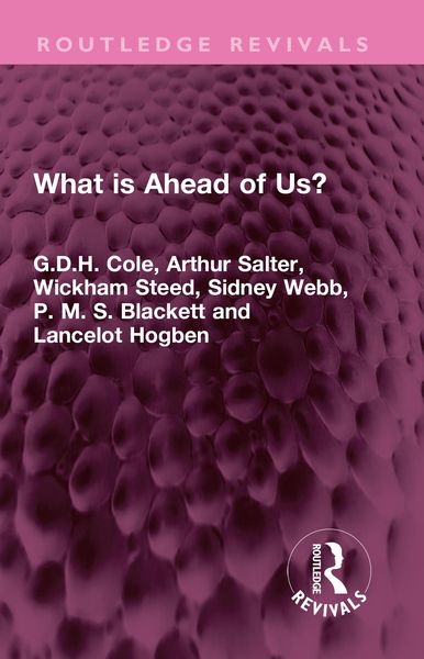 Produktbild: What is Ahead of Us?