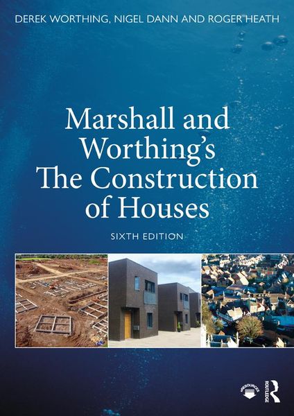 Produktbild: Marshall and Worthing's The Construction of Houses