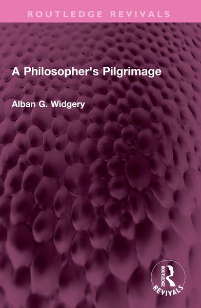 Produktbild: A Philosopher's Pilgrimage