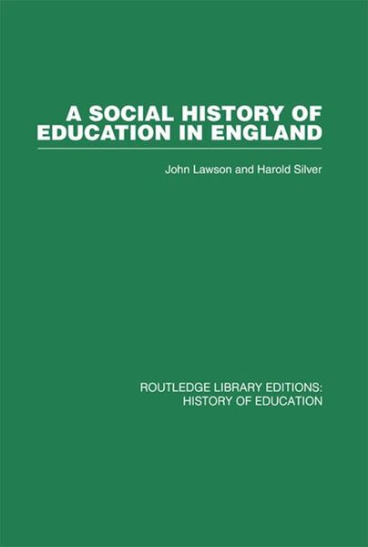 Produktbild: A Social History of Education in England