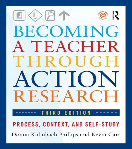 Produktbild: Becoming a Teacher through Action Research