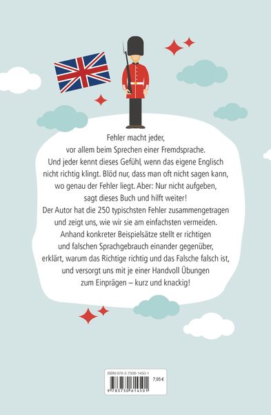 Produktbild: Besseres Englisch. Die 250 h&auml;ufigsten Fehler. Das Arbeitsbuch mit Aufgaben und L&ouml;sungen