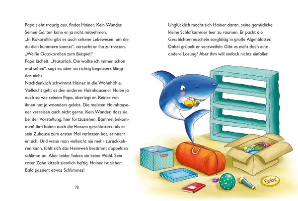 Produktbild: Hainer der kleine Hai und der rote Zahn
