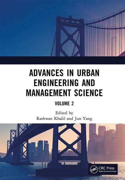 Produktbild: Advances in Urban Engineering and Management Science Volume 2