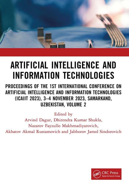 Produktbild: Artificial Intelligence and Information Technologies