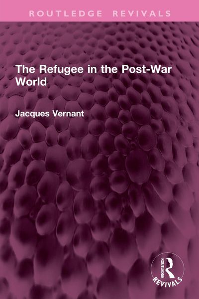 Produktbild: The Refugee in the Post-War World