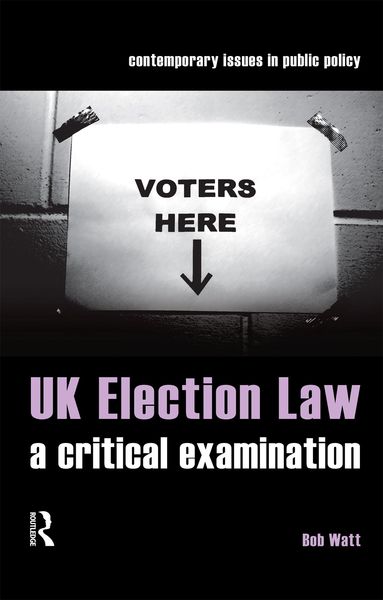 Produktbild: UK Election Law