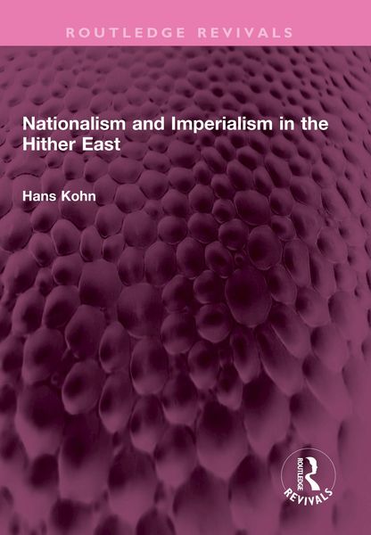 Produktbild: Nationalism and Imperialism in the Hither East