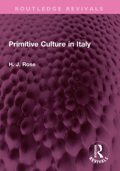 Produktbild: Primitive Culture in Italy