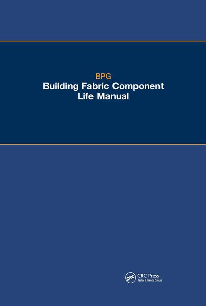 Produktbild: The BPG Building Fabric Component Life Manual
