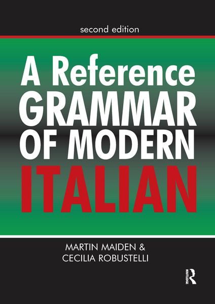 Produktbild: A Reference Grammar of Modern Italian