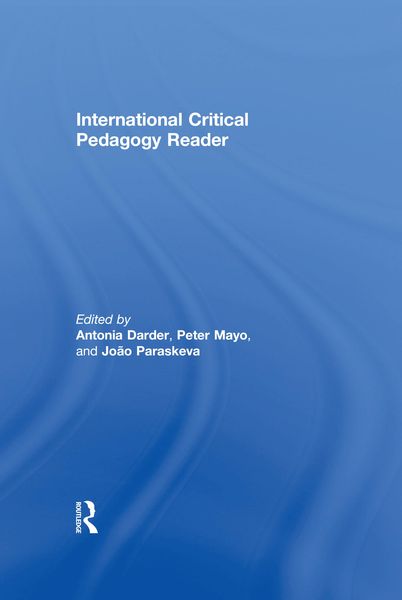 Produktbild: International Critical Pedagogy Reader