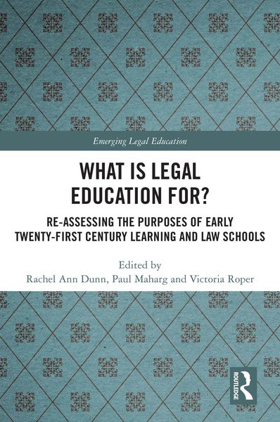 Produktbild: What is Legal Education for?