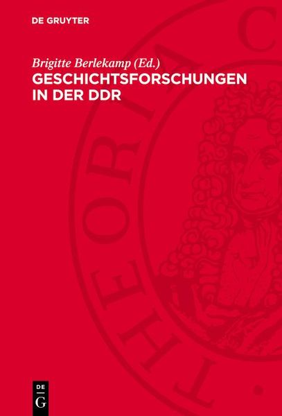 Produktbild: Geschichtsforschungen in der DDR