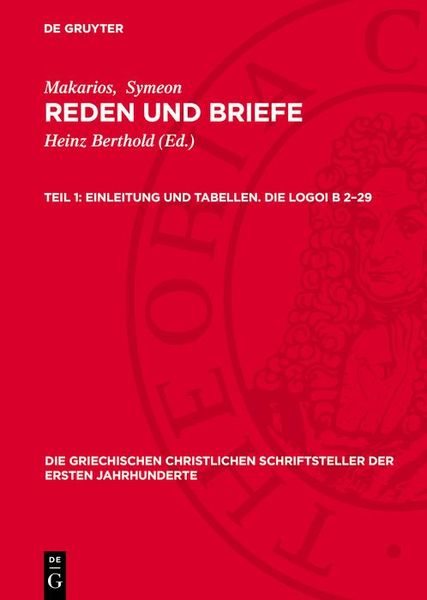 Produktbild: Einleitung und Tabellen. Die Logoi B 2-29