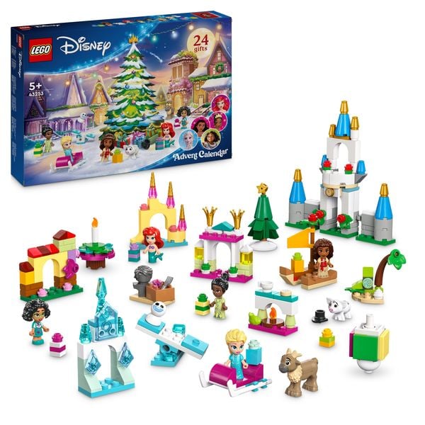 LEGO │ Disney Princess Adventskalender 2024, Vorweihnachtsset 43253