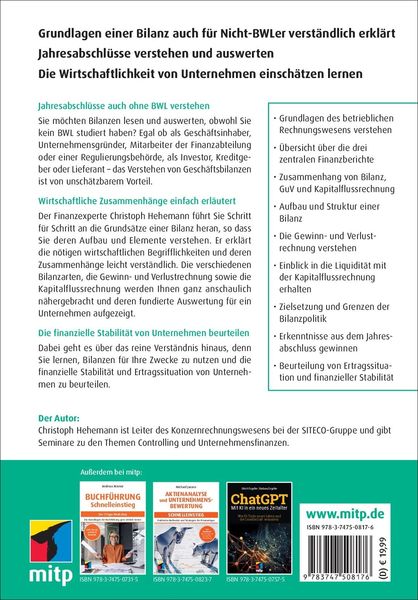 Produktbild: Bilanzen verstehen und auswerten - Schnelleinstieg