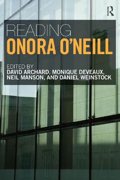 Produktbild: Reading Onora O'Neill