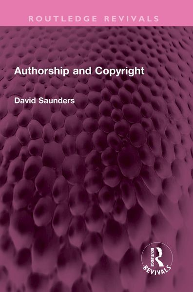 Produktbild: Authorship and Copyright
