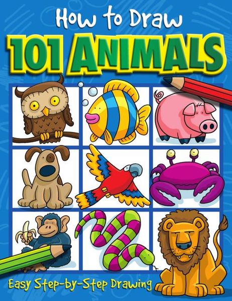 Produktbild: How to Draw 101 Animals