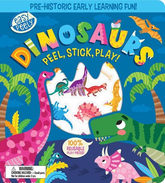 Produktbild: Easy Peely Dinosaurs - Peel, Stick, Play!