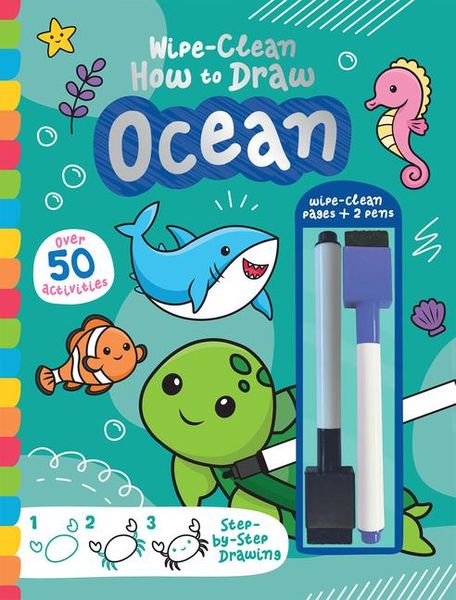 Produktbild: Wipe-Clean How to Draw Ocean