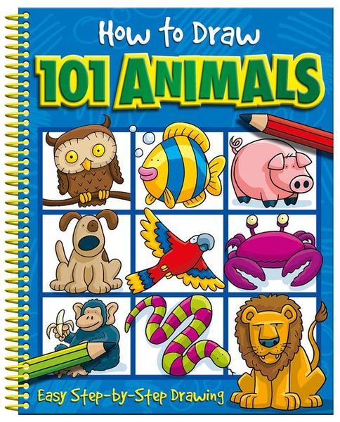 Produktbild: How to Draw 101 Animals