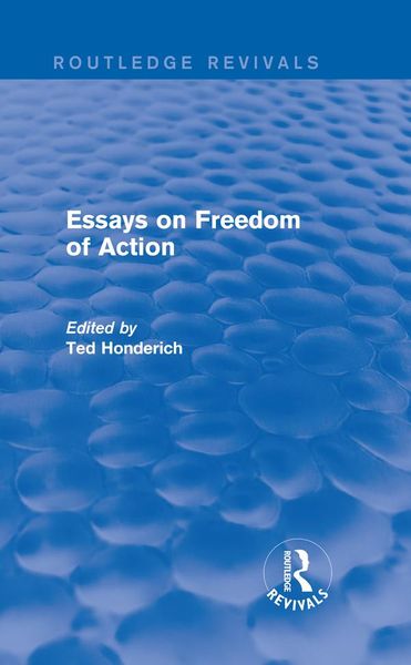 Produktbild: Essays on Freedom of Action (Routledge Revivals)