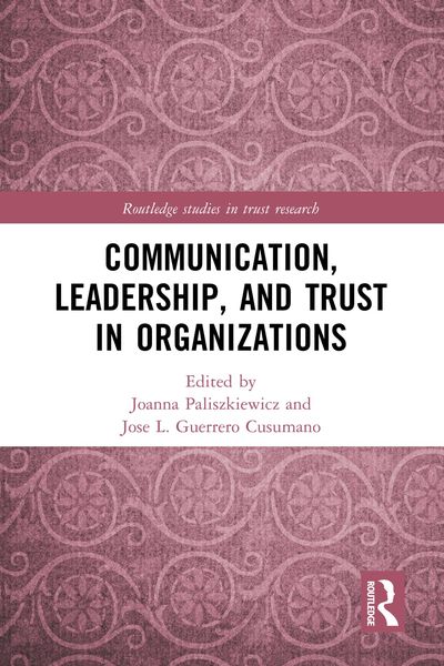 Produktbild: Communication, Leadership and Trust in Organizations
