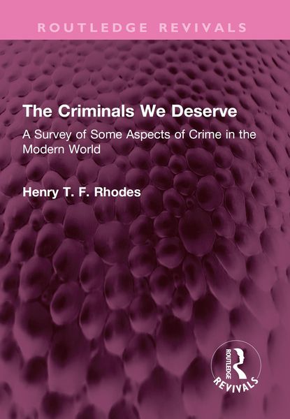 Produktbild: The Criminals We Deserve