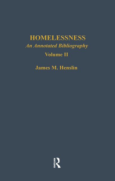Produktbild: Homelessness