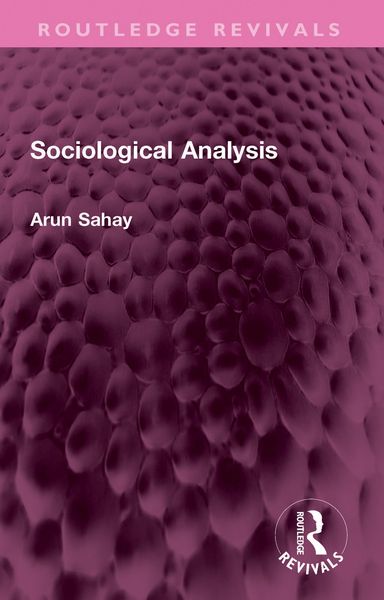Produktbild: Sociological Analysis