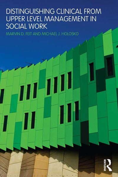 Produktbild: Distinguishing Clinical from Upper Level Management in Social Work