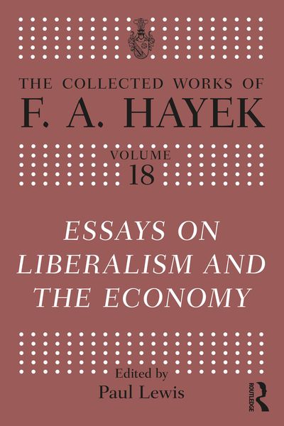 Produktbild: Essays on Liberalism and the Economy