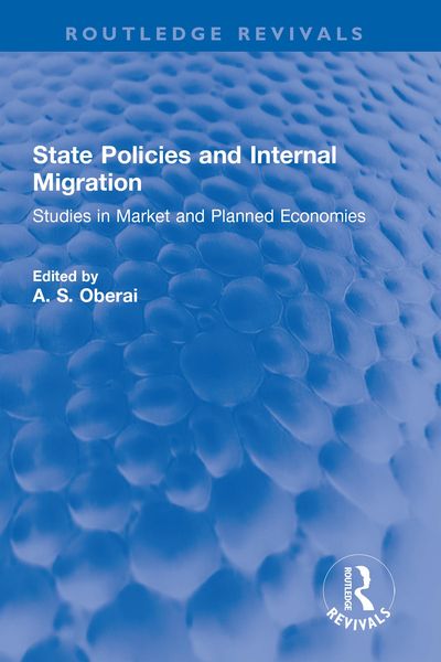 Produktbild: State Policies and Internal Migration