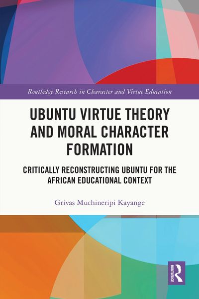 Produktbild: Ubuntu Virtue Theory and Moral Character Formation