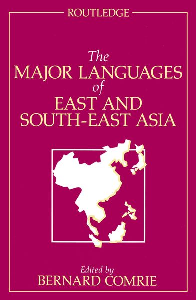Produktbild: The Major Languages of East and South-East Asia