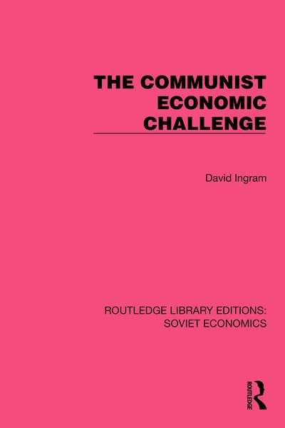 Produktbild: The Communist Economic Challenge