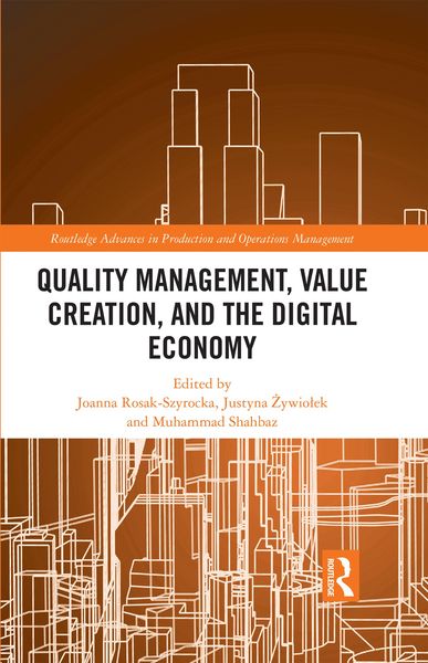 Produktbild: Quality Management, Value Creation, and the Digital Economy