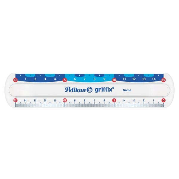 Produktbild: Pelikan griffix Lineal transparent 15 cm