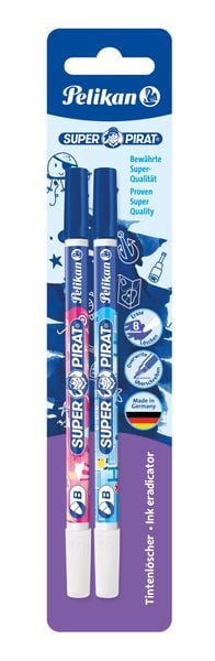 Produktbild: Pelikan Tintenkiller Super Pirat, Strichstärke B = Breit, 2er Set
