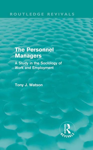 Produktbild: The Personnel Managers (Routledge Revivals)