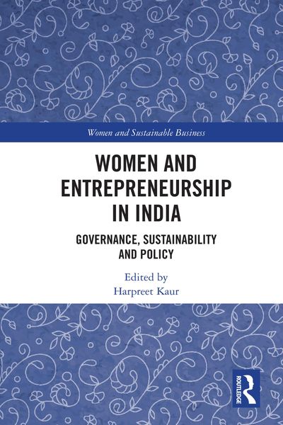 Produktbild: Women and Entrepreneurship in India