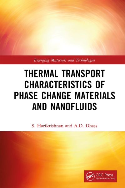 Produktbild: Thermal Transport Characteristics of Phase Change Materials and Nanofluids