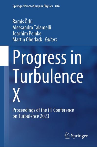 Produktbild: Progress in Turbulence X