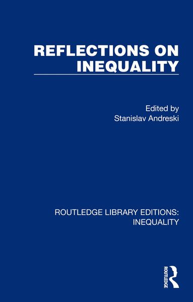Produktbild: Reflections on Inequality